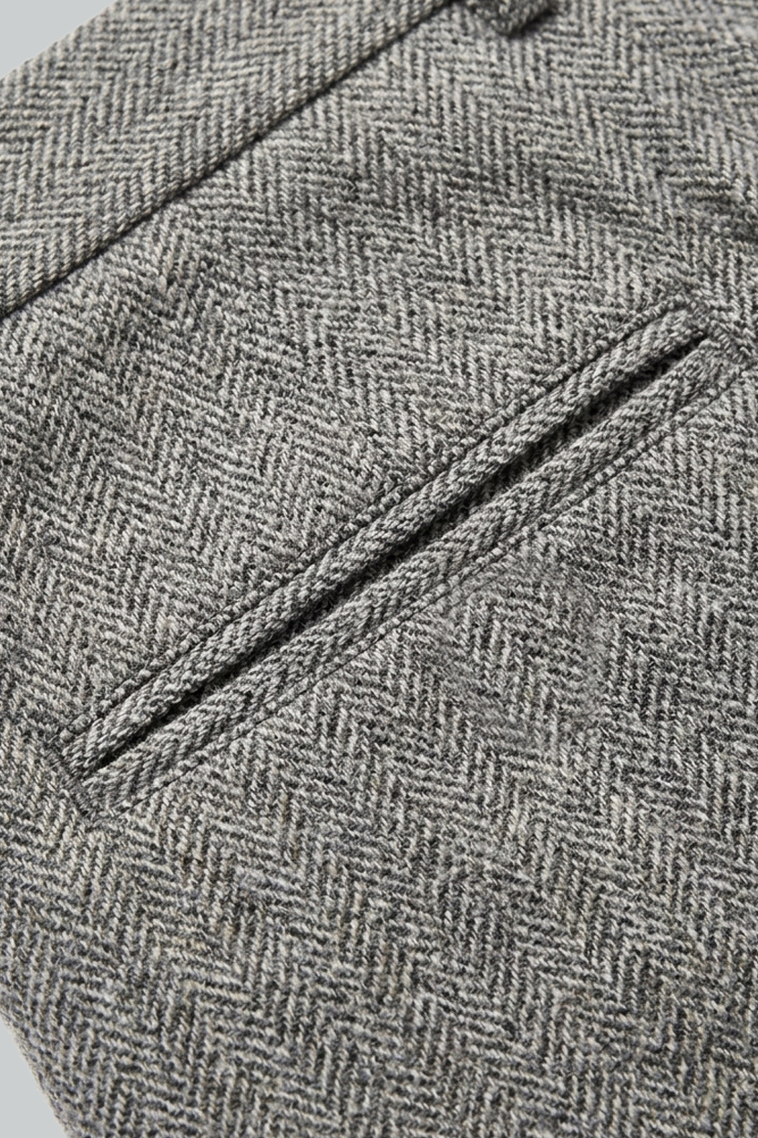 Dotted Print Grey Wool Pants For Womens Dotted Print Grey Wool Pants For Womens