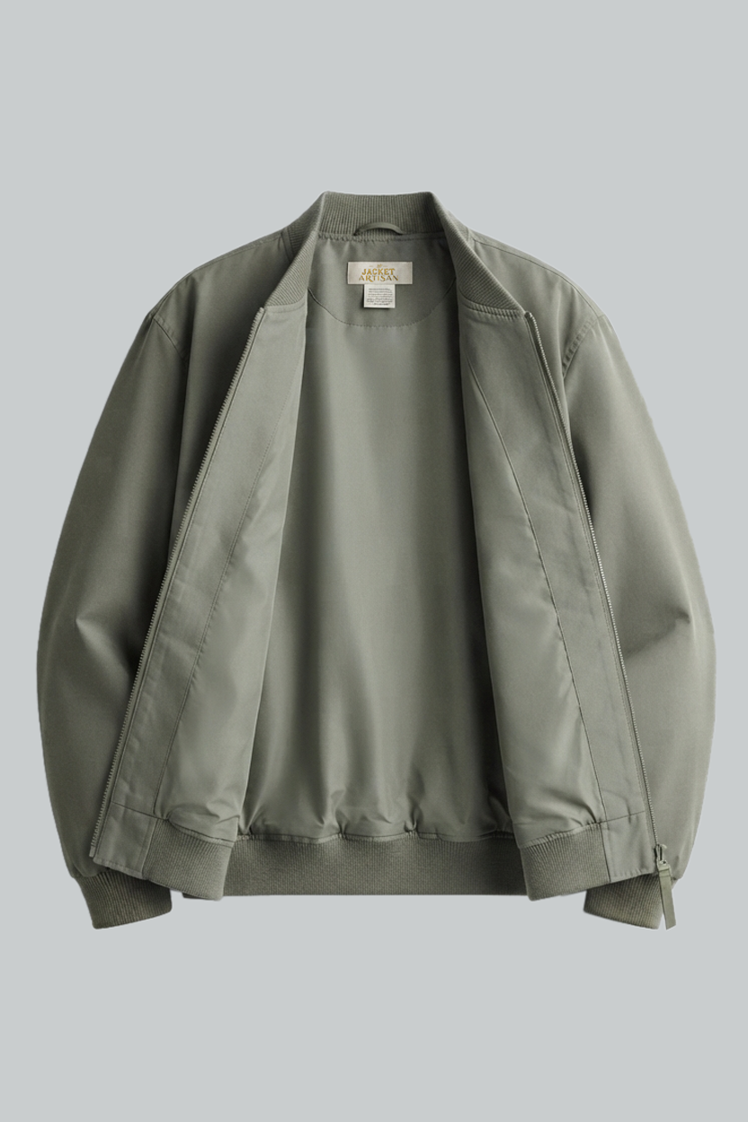 Olive Green Lightweight Bomber Jacket For Mens Olive Green Lightweight Bomber Jacket For Mens